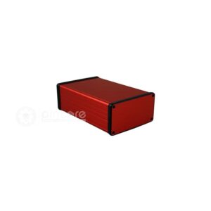 BOX ALUM RED 6.299"L X 4.055"W